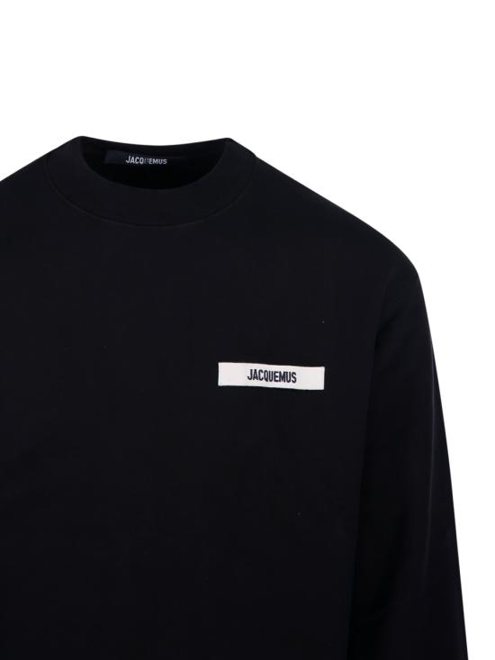 26FW 자크뮈스 그로그랭 스웨트 셔츠 SSM00206AJ00126 990 BLACK - JACQUEMUS