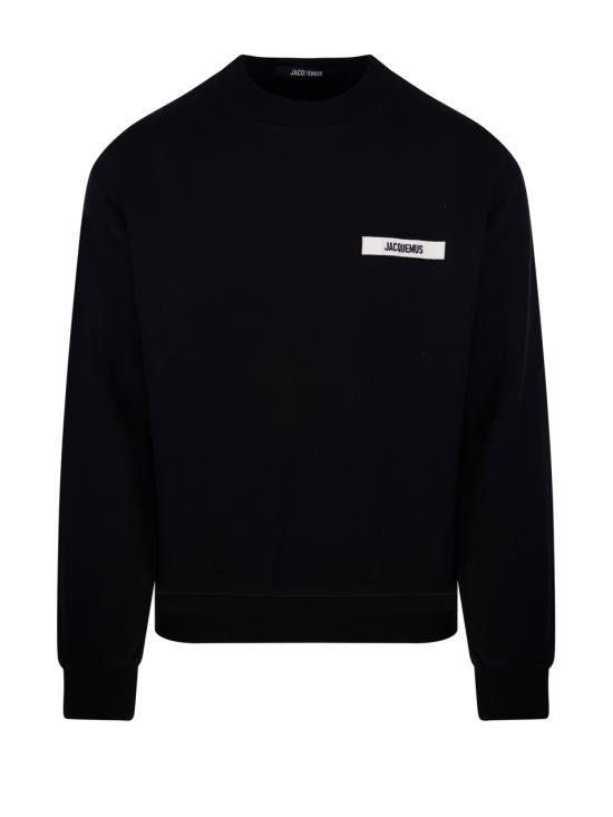 26FW 자크뮈스 그로그랭 스웨트 셔츠 SSM00206AJ00126 990 BLACK