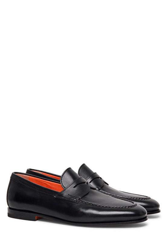 25FW 산토니 로퍼 MCNC18007SA4BSLF 2N01 Black - SANTONI
