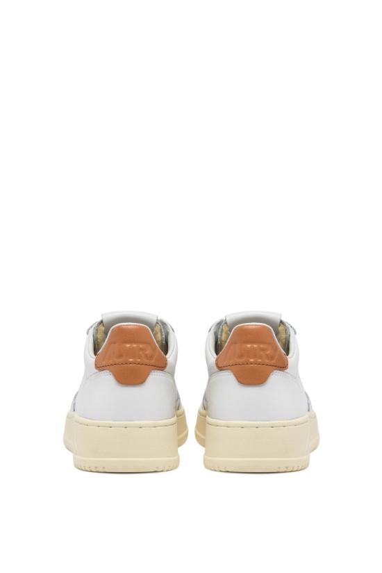25SS 오트리 메달리스트 로우 레더 스니커즈 AULW LL76WHT SNDSTRM White - AUTRY
