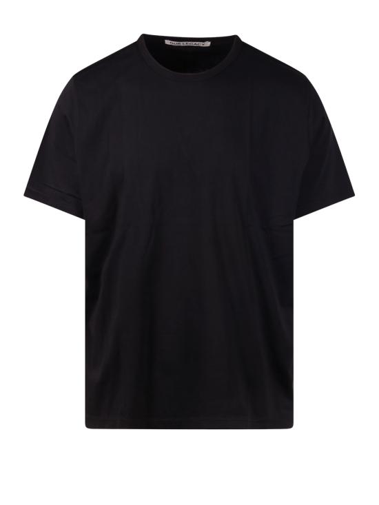 26FW 아워레가시 뉴 박스 저지 반소매 티셔츠 M2206NBL BLACK CLEAN JERSEY