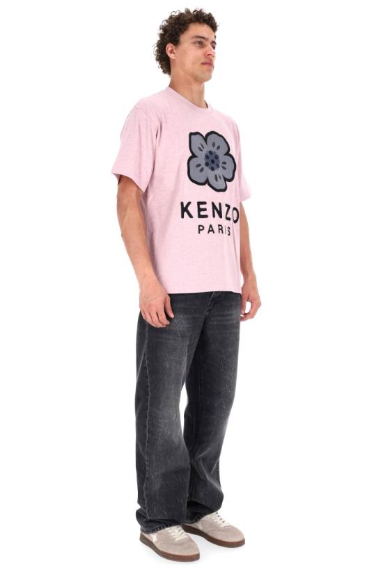 25FW 겐조 반팔 티셔츠 FF65TS4574SI30 Purple - KENZO