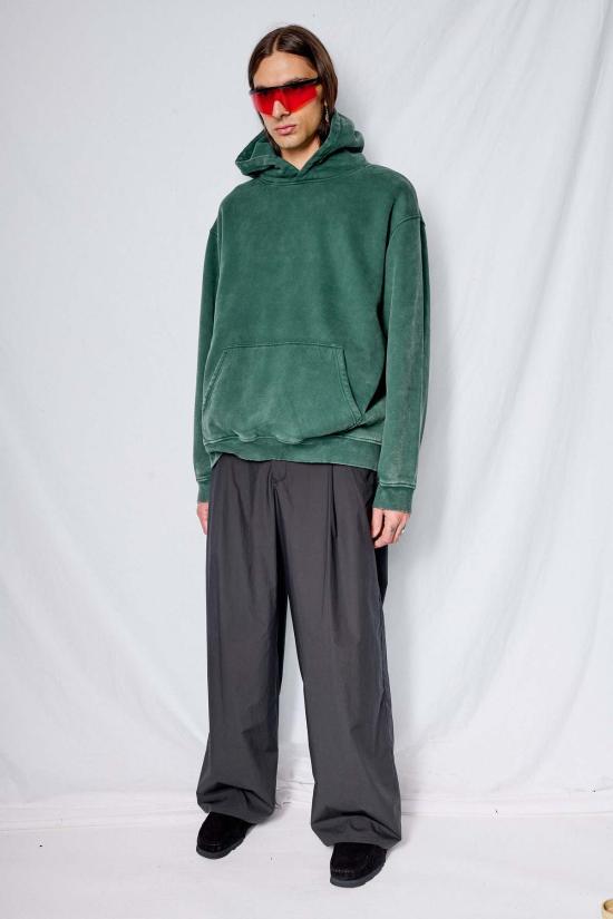  어셈블리 뉴욕 후드 티셔츠 어셈블리 페이디드 그린 후드 티셔츠 - ASSEMBLY NEW YORK
