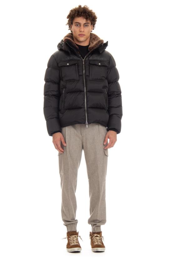  무레르 숏패딩 ALARICK PEHNERO Black