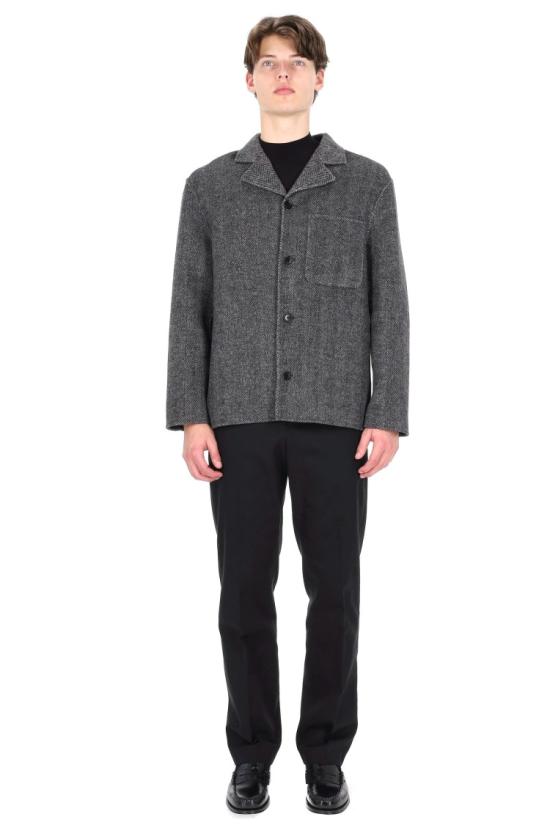 25FW 오피신 제네랄 자켓 MOVS070DARKGREY MIDGREY Grey - OFFICINE GENERALE