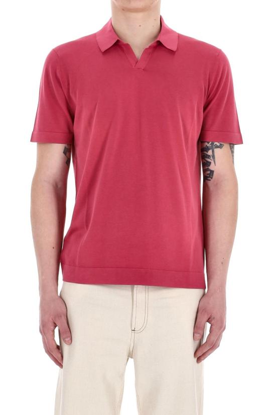 25SS 드루모어 폴로 티셔츠 D0GF146N 3389 Pink - DRUMOHR