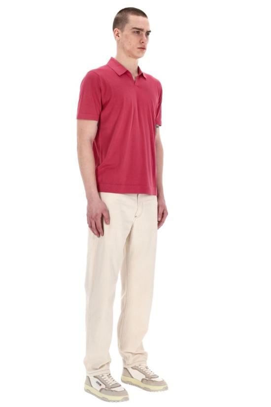 25SS 드루모어 폴로 티셔츠 D0GF146N 3389 Pink - DRUMOHR