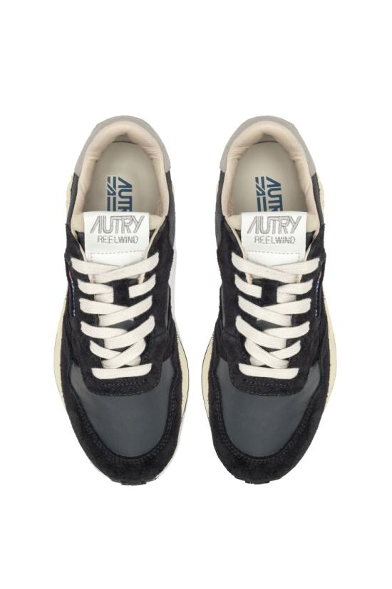 25SS 오트리 릴윈드 스니커즈 WWLW NC05WHT BLACK - AUTRY