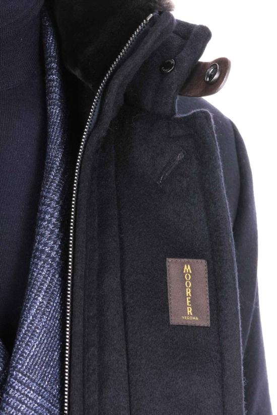 25FW 무레르 본드 FUR LE 싱글 브레스티드 구스 다운 자켓 BOND FUR LEU0497 Black - MOORER