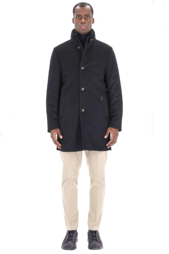 25FW 무레르 본드 FUR LE 싱글 브레스티드 구스 다운 자켓 BOND FUR LEU0497 Black