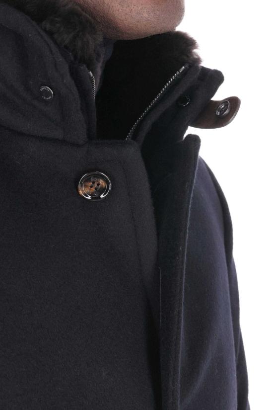 25FW 무레르 본드 FUR LE 싱글 브레스티드 구스 다운 자켓 BOND FUR LEU0497 Black - MOORER
