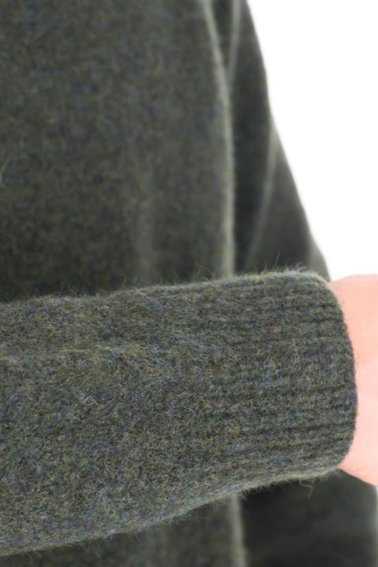 25FW 씨피 컴퍼니 니트웨어 MKN280A11 0509A667 Black - C.P. COMPANY