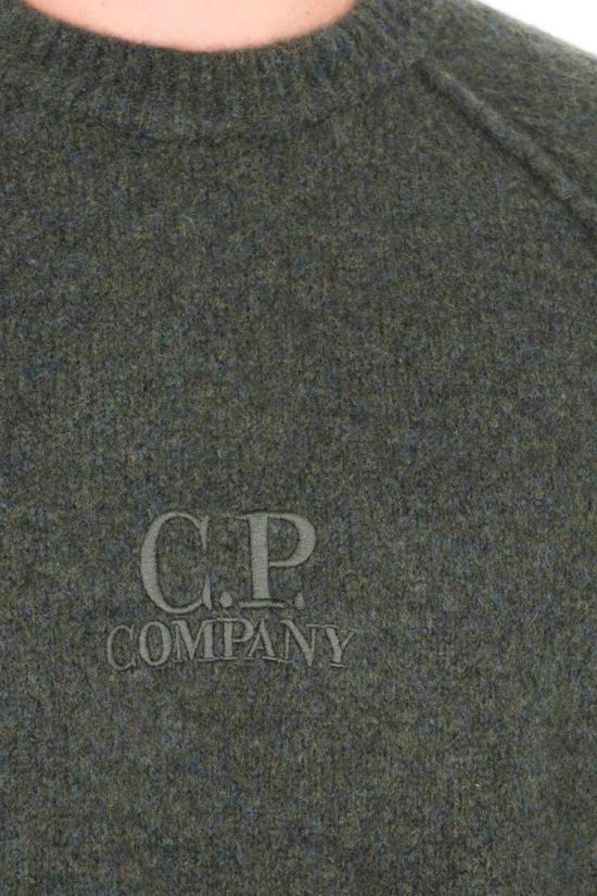 25FW 씨피 컴퍼니 니트웨어 MKN280A11 0509A667 Black - C.P. COMPANY