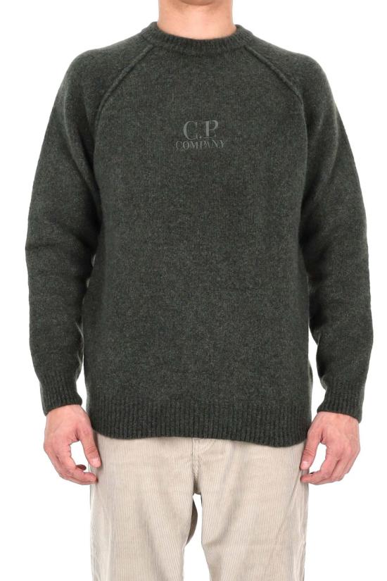 25FW 씨피 컴퍼니 니트웨어 MKN280A11 0509A667 Black - C.P. COMPANY