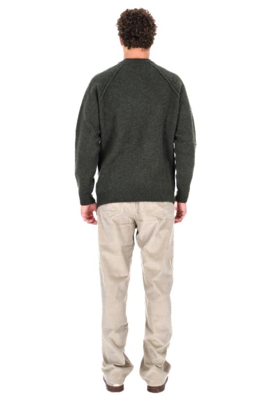 25FW 씨피 컴퍼니 니트웨어 MKN280A11 0509A667 Black - C.P. COMPANY