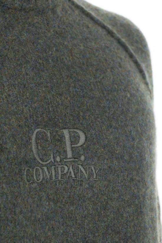 25FW 씨피 컴퍼니 니트웨어 MKN280A11 0509A667 Black - C.P. COMPANY