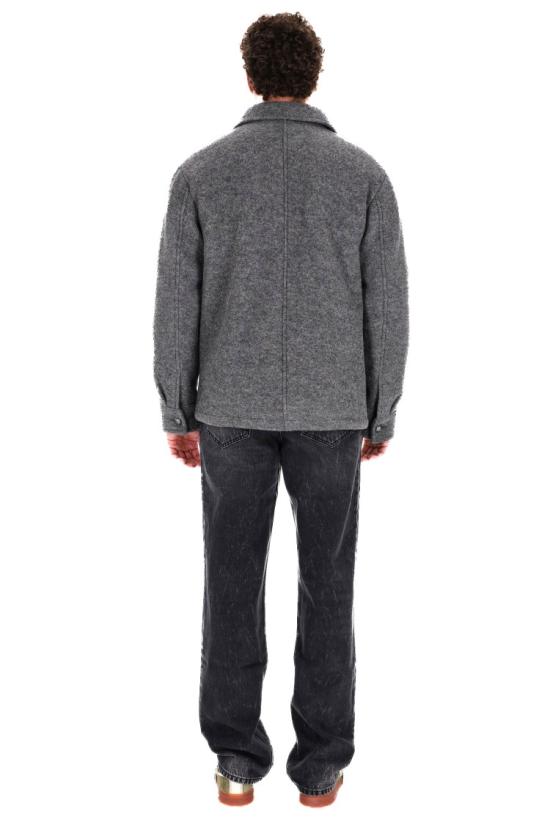 25FW 아페쎄 자켓 WVBEH H32029PLA GRIS CHINE Black - A.P.C.