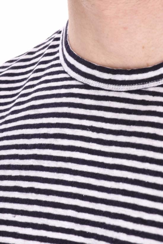 25SS 오피신 제네랄 반팔 티셔츠 MTEE226NAVY WHITE Grey - OFFICINE GENERALE