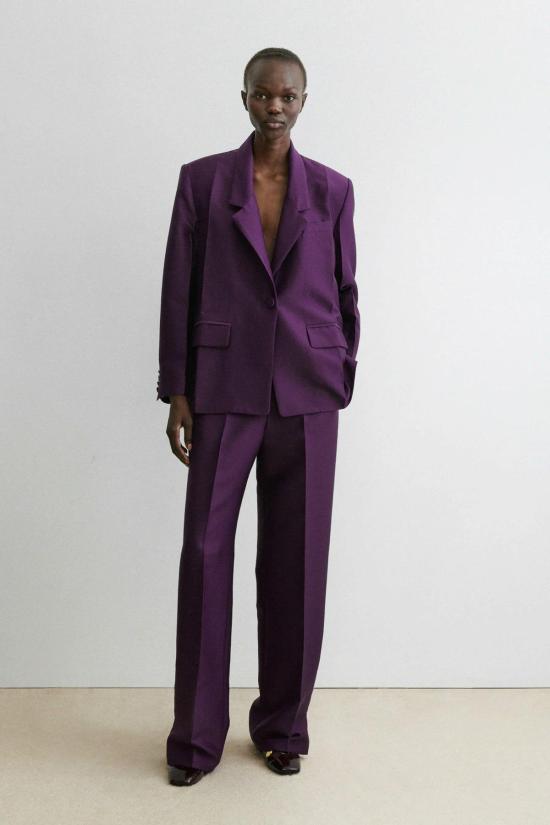  레이첼 코미 스트레이트 팬츠 241W 505 T1818 PURPLE - RACHEL COMEY