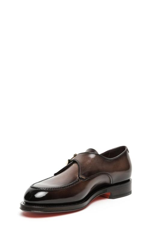 25FW 산토니 로퍼 MCC019118MD3HI0TE81 Black - SANTONI