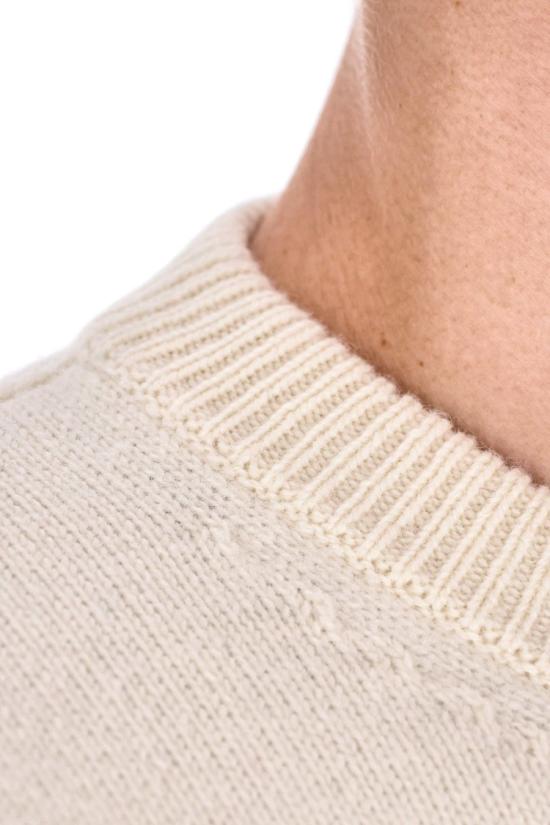 25FW 메종키츠네 폭스 헤드 인타르시아 메리노 스웨터 PM00816KM03290395 Neutrals - MAISON KITSUNE