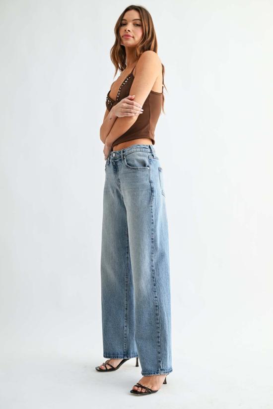  저스트 블랙 데님 데님 팬츠 BP530J BLUE - JUST BLACK DENIM