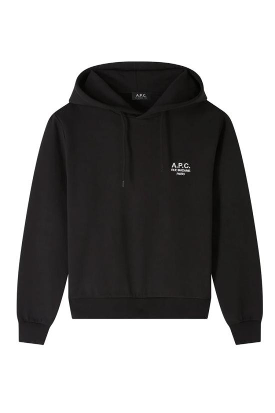  아페쎄 후드 티셔츠 COHBV M27914TZC NOIR BLANC Black