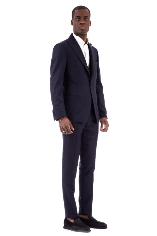  라르디니 수트 EM7746E4 EME58313842 Black - LARDINI