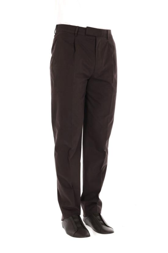 25SS 에르메네질도제냐 스트레이트 팬츠 929F06A9 77PM12 6R001 Black - ERMENEGILDO ZEGNA