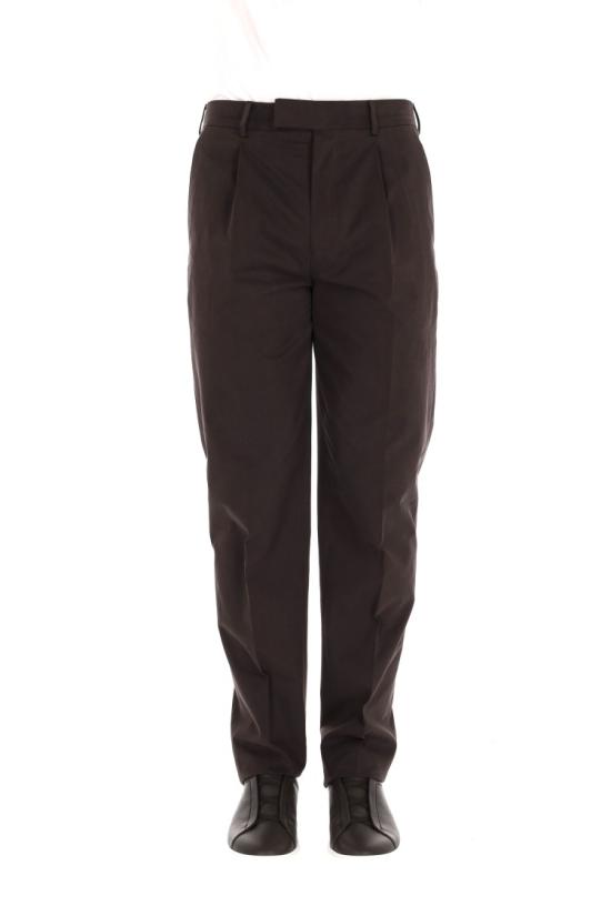 25SS 에르메네질도제냐 스트레이트 팬츠 929F06A9 77PM12 6R001 Black