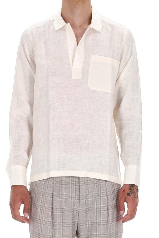 25SS 피티토리노 셔츠 6SSY090RTY 01CB0010 Neutrals