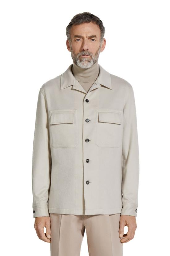  에르메네질도제냐 자켓 E8V46 SOT6 3926 Grey - ERMENEGILDO ZEGNA