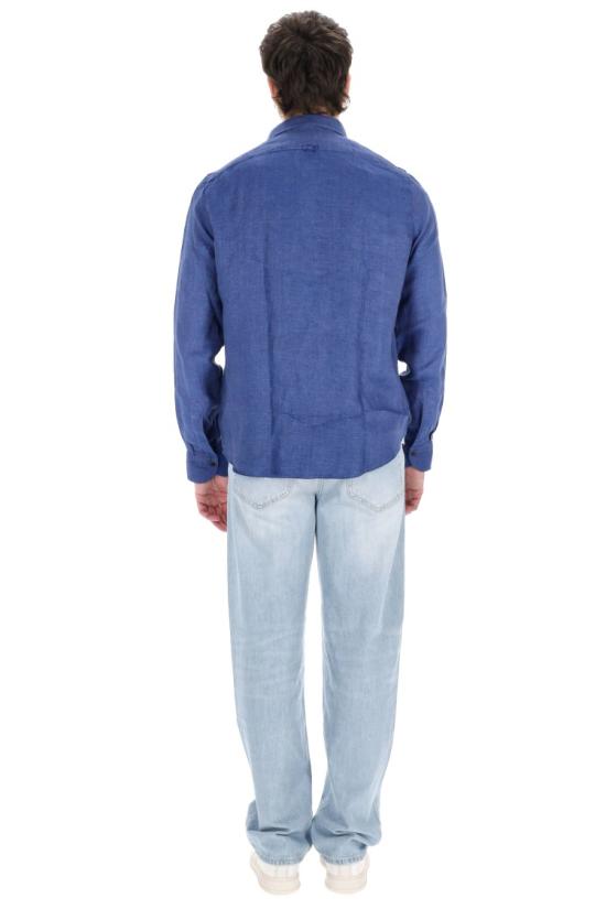 25SS 피나모레 셔츠 MEATP 045976 P505902 Blue - FINAMORE