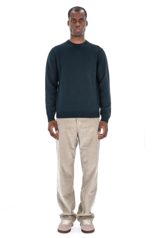 25FW 로베르토 콜리나 니트웨어 3M02001 2M0226 Black - ROBERTO COLLINA