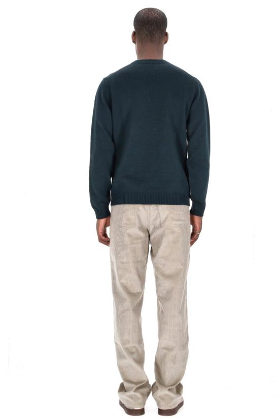 25FW 로베르토 콜리나 니트웨어 3M02001 2M0226 Black - ROBERTO COLLINA