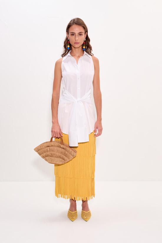  KNITWEAR NOVELTY 스커트 W7193 6051 30932 YELLOW - OTHER BRANDS