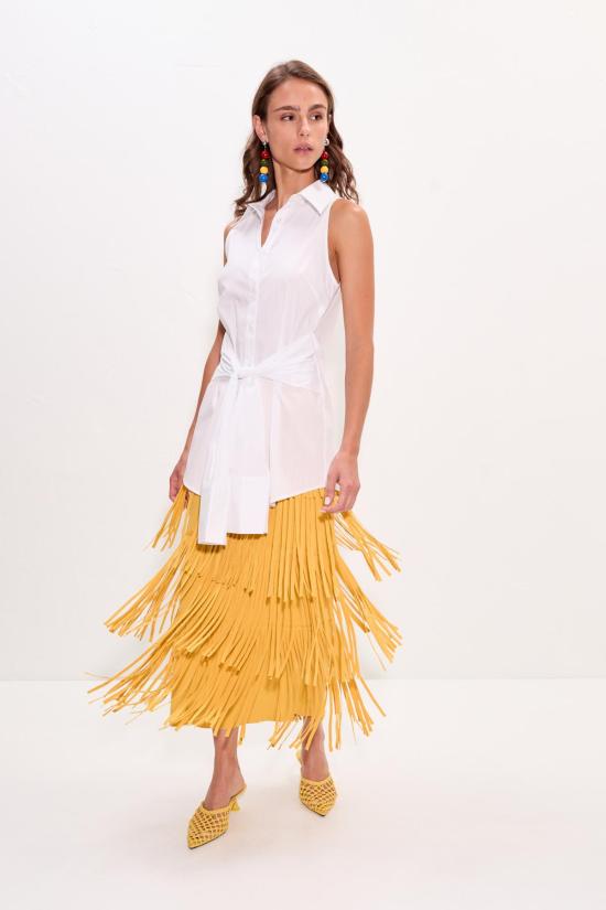  KNITWEAR NOVELTY 스커트 W7193 6051 30932 YELLOW - OTHER BRANDS