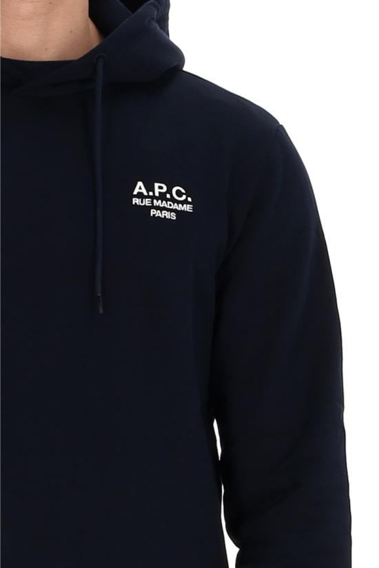 25SS 아페쎄 후드 티셔츠 COHBV M27914TIQ Black - A.P.C.