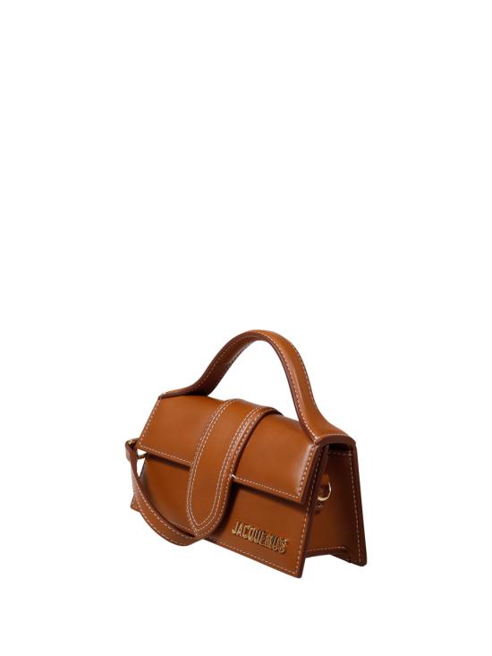 26FW 자크뮈스 라지 밤비노 크로스바디 플랩 백 BAW00007AC01C04 811 LIGHT BROWN 2 - JACQUEMUS
