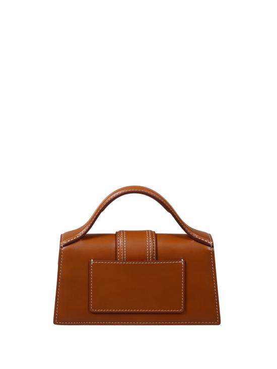 26FW 자크뮈스 라지 밤비노 크로스바디 플랩 백 BAW00007AC01C04 811 LIGHT BROWN 2 - JACQUEMUS