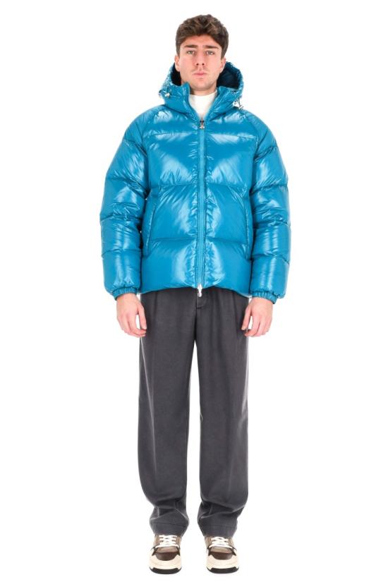 25FW 피레넥스 나일론 스텐 다운 자켓 HUY022 24342 Blue - PYRENEX