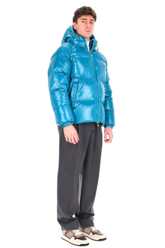 25FW 피레넥스 나일론 스텐 다운 자켓 HUY022 24342 Blue - PYRENEX