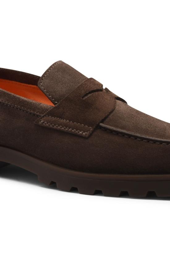 25FW 산토니 로퍼 MGDC18610DTRBSEYT50 Black - SANTONI