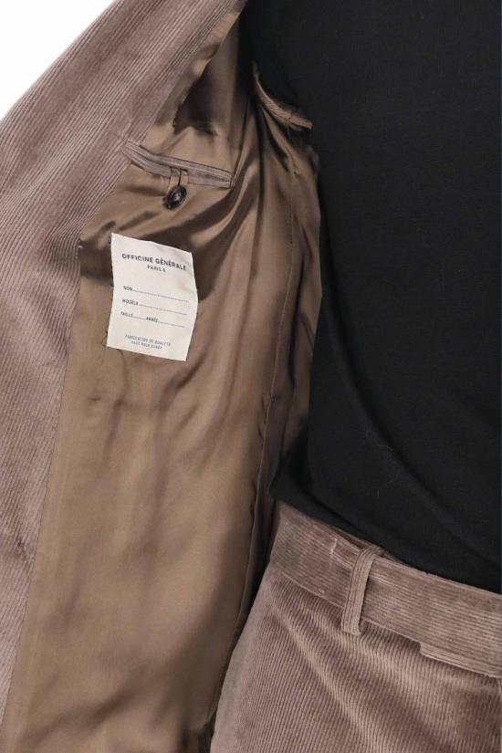 25FW 오피신 제네랄 자켓 MTLG408TAUPE Pink - OFFICINE GENERALE
