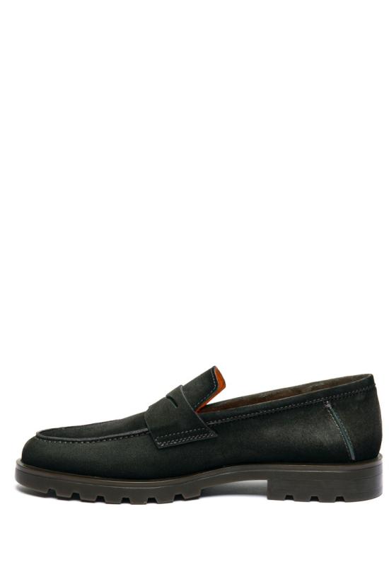 25FW 산토니 로퍼 MGDC18610DTRBGEXV49 Black - SANTONI