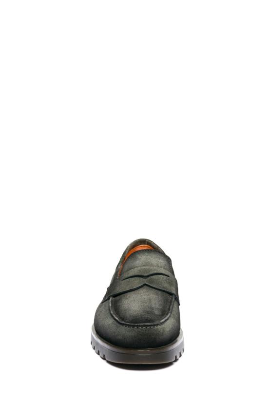 25FW 산토니 로퍼 MGDC18610DTRBGEXV49 Black - SANTONI