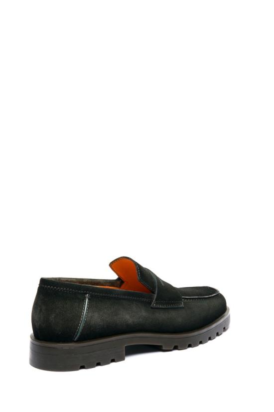 25FW 산토니 로퍼 MGDC18610DTRBGEXV49 Black - SANTONI