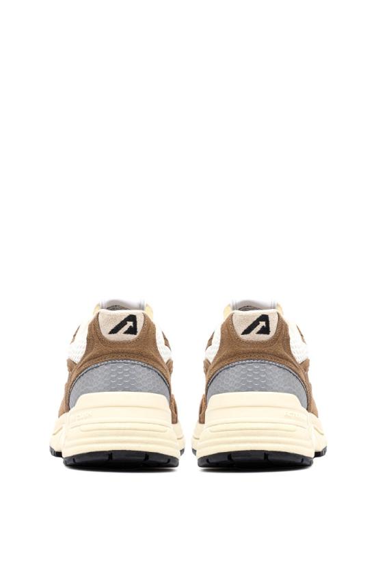25FW 오트리 HYPERWAY 하이퍼웨이 스니커즈 HYLW UM04CIGAR SILV Brown - AUTRY