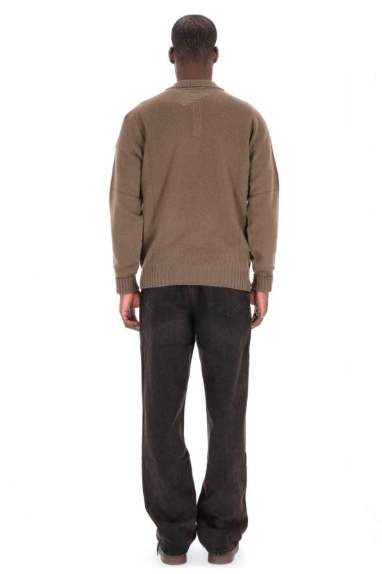 25FW 드루모어 니트웨어 D4W145L 2567 Brown - DRUMOHR