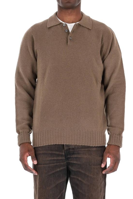 25FW 드루모어 니트웨어 D4W145L 2567 Brown - DRUMOHR